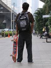 Everstone Skate Backpack - Black/White
